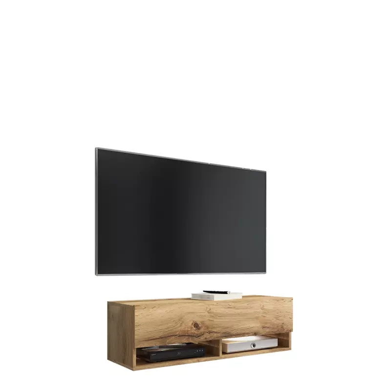 Stolik rtv 100 cm dąb wotan AROMA