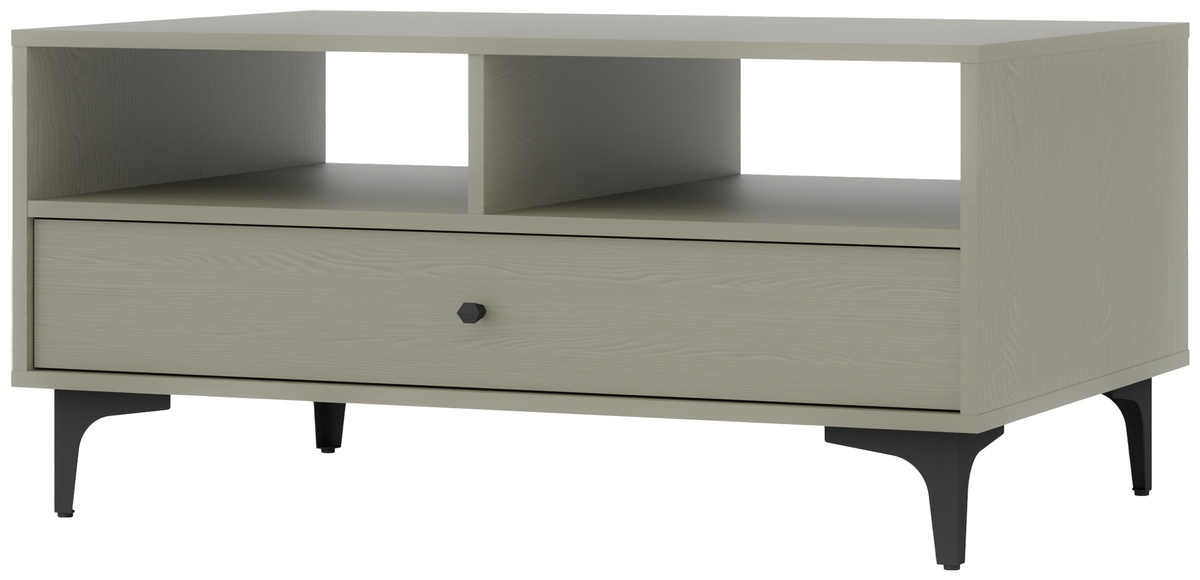 Stolik kawowy z szufladą do salonu 100x65 cm TOKEN