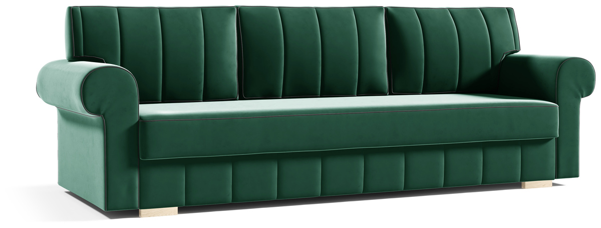 Nowoczesna sofa rozkładana do salonu z funkcją spania LUMINAL