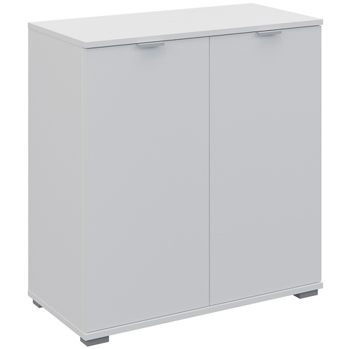 Komoda 71 cm do salonu dwudrzwiowa nowoczesna ELARO biały