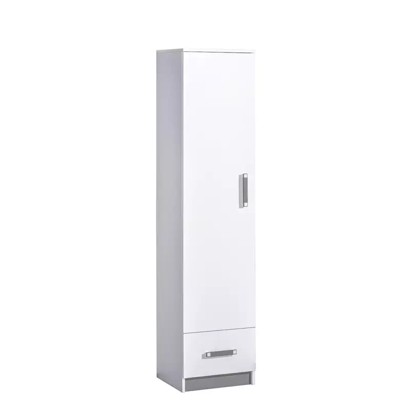 Regał z szufladą biały półki OCON