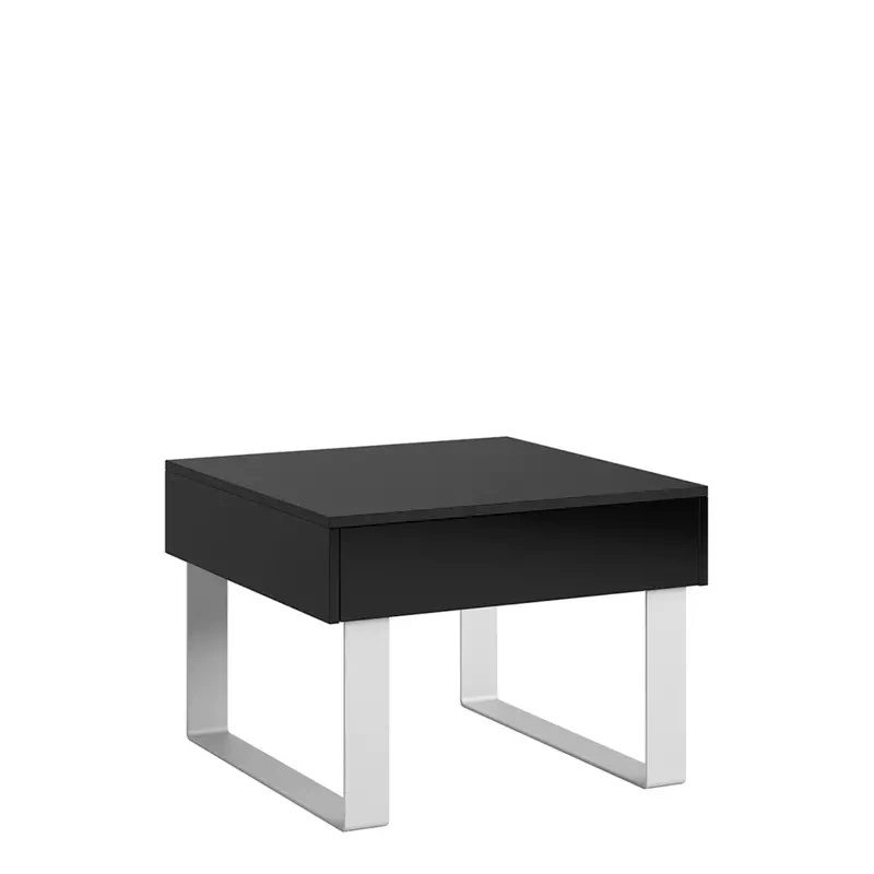 Nowoczesna mała ława do salonu stolik kawowy czarny połysk MODERN