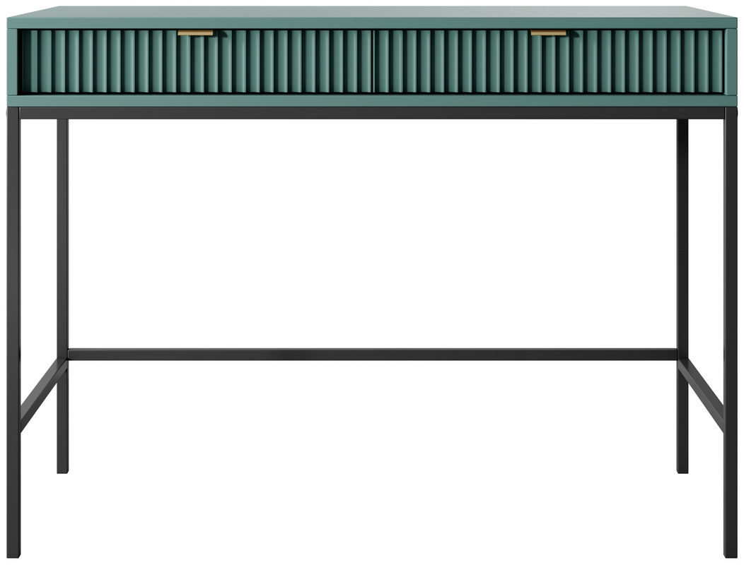 Toaletka z szufladami 104 cm AVANTI ryflowane fronty