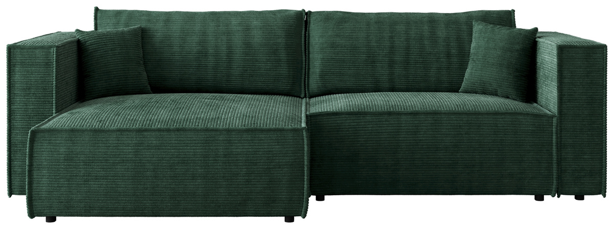 Kanapa narożna do salonu z funkcją spania i pojemnikiem MIZARU