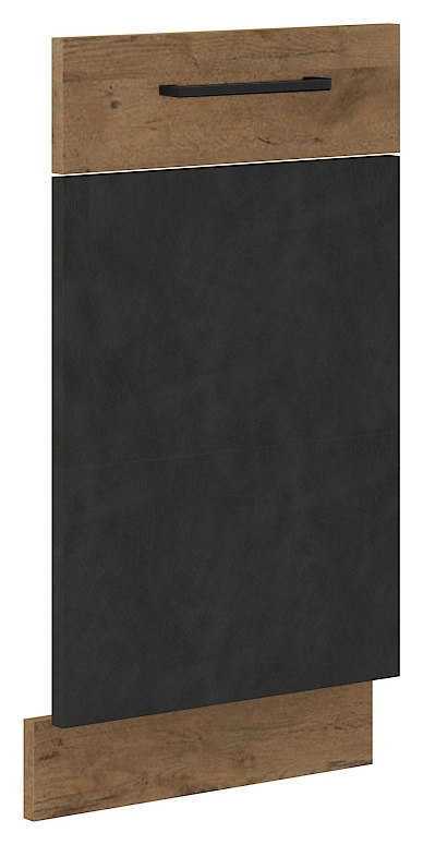 Front do zmywarki z zakrytym panelem sterującym 45 cm Matera mat VIKI