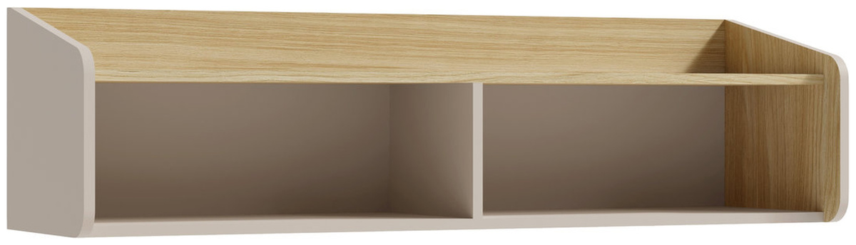 Nowoczesna półka na książki do pokoju młodzieżowego ALDENO