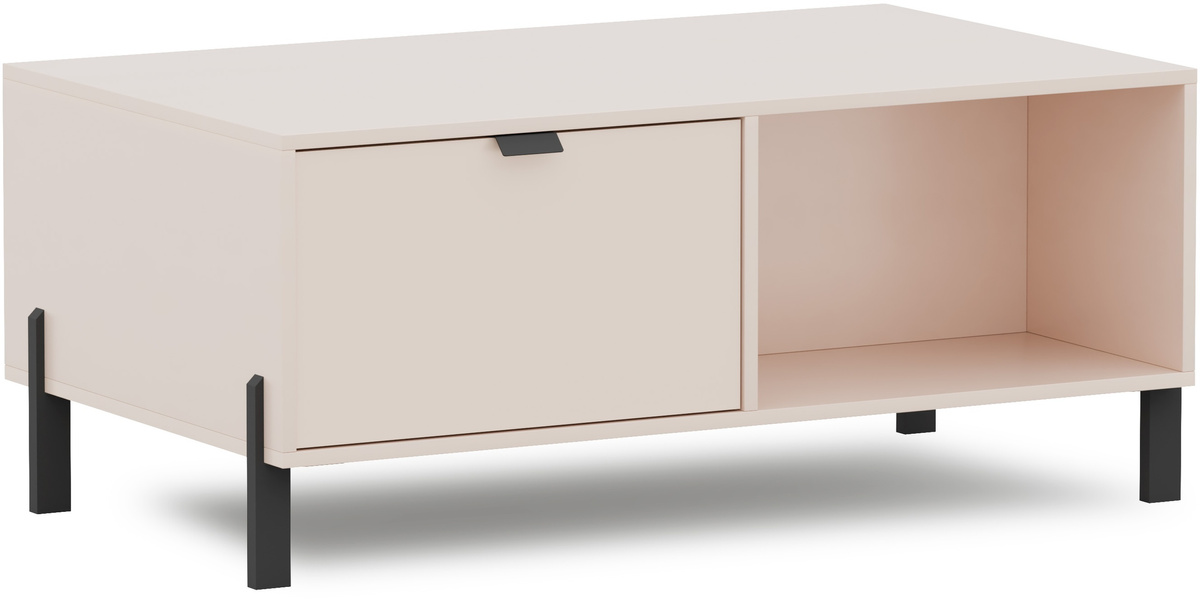 Stolik kawowy do salonu 107 cm CALISSA beż piaskowy