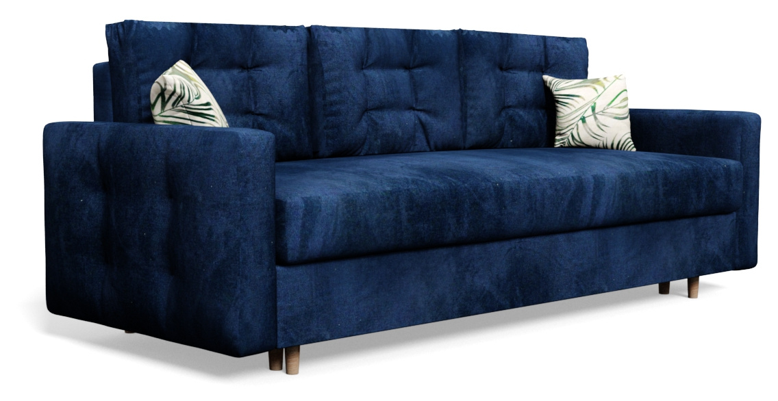 Trzyosobowa kanapa z funkcją spania do salonu PRIMELO