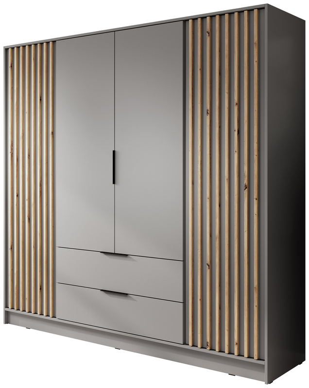 Szara szafa uchylna KELLY