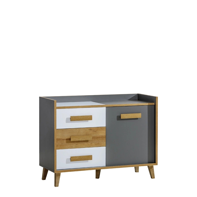 Komoda z szufladami do pokoju młodzieżowego 120 cm WARSAW