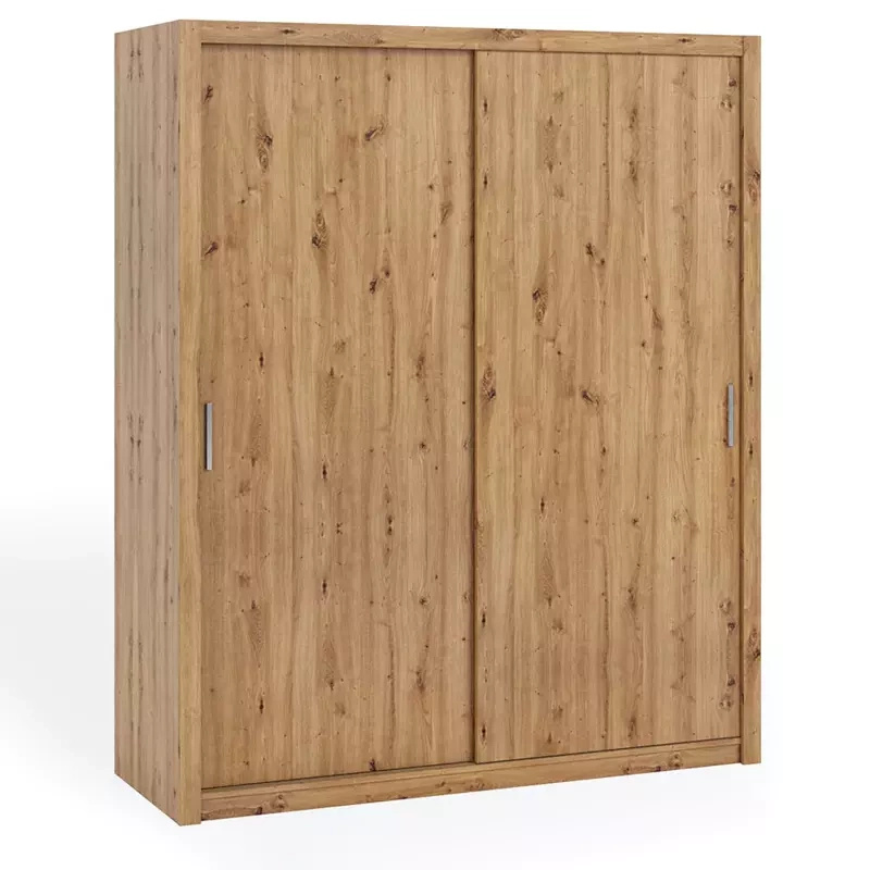 Szafa przesuwna 180 cm Dąb artisan BELLA
