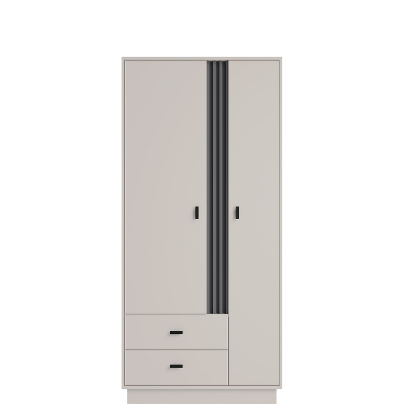 Szafa młodzieżowa 90 cm z półkami kaszmir AGRA