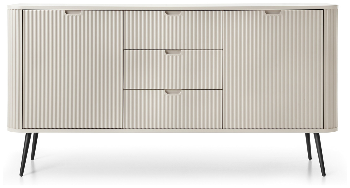 Pojemna komoda z szufladami 168 cm do salonu ZENIT kaszmir