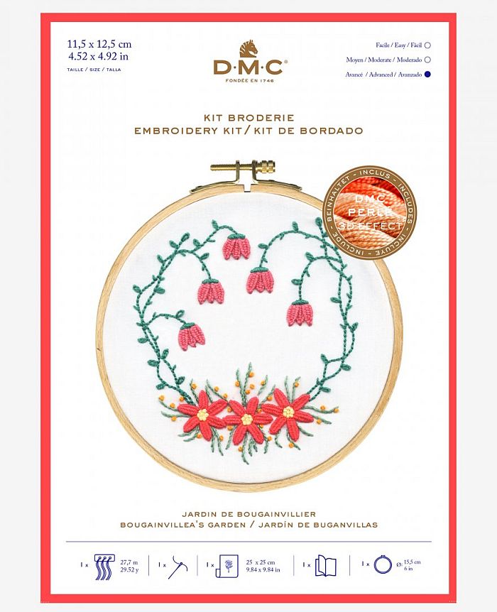 zestaw DMC do haftowania TB153