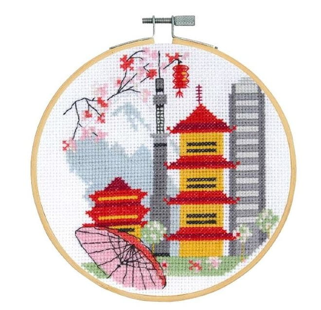 zestaw DMC do haftowania BK1960 "TOKIO"