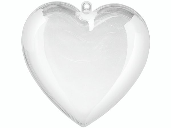 plastikowe serce 10cm