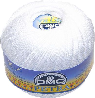 petra 5" DMC kol. B5200 biały