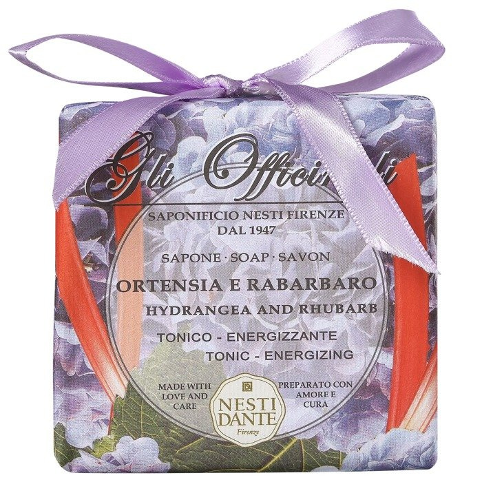 Mydło toaletowe Hortensja i Rabarbar