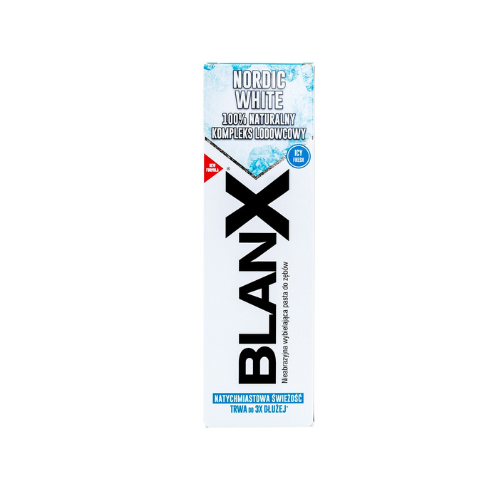 BlanX Nordic White Wybielająca Pasta do Zębów 75ml | Puderikrem