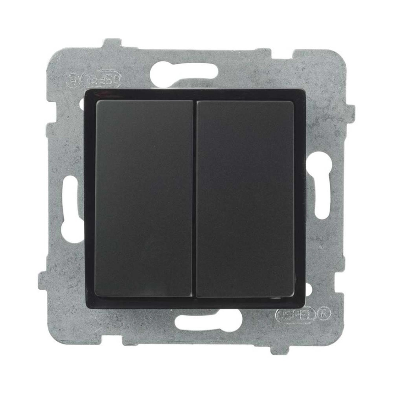 Łącznik Rosa podwójny czarny