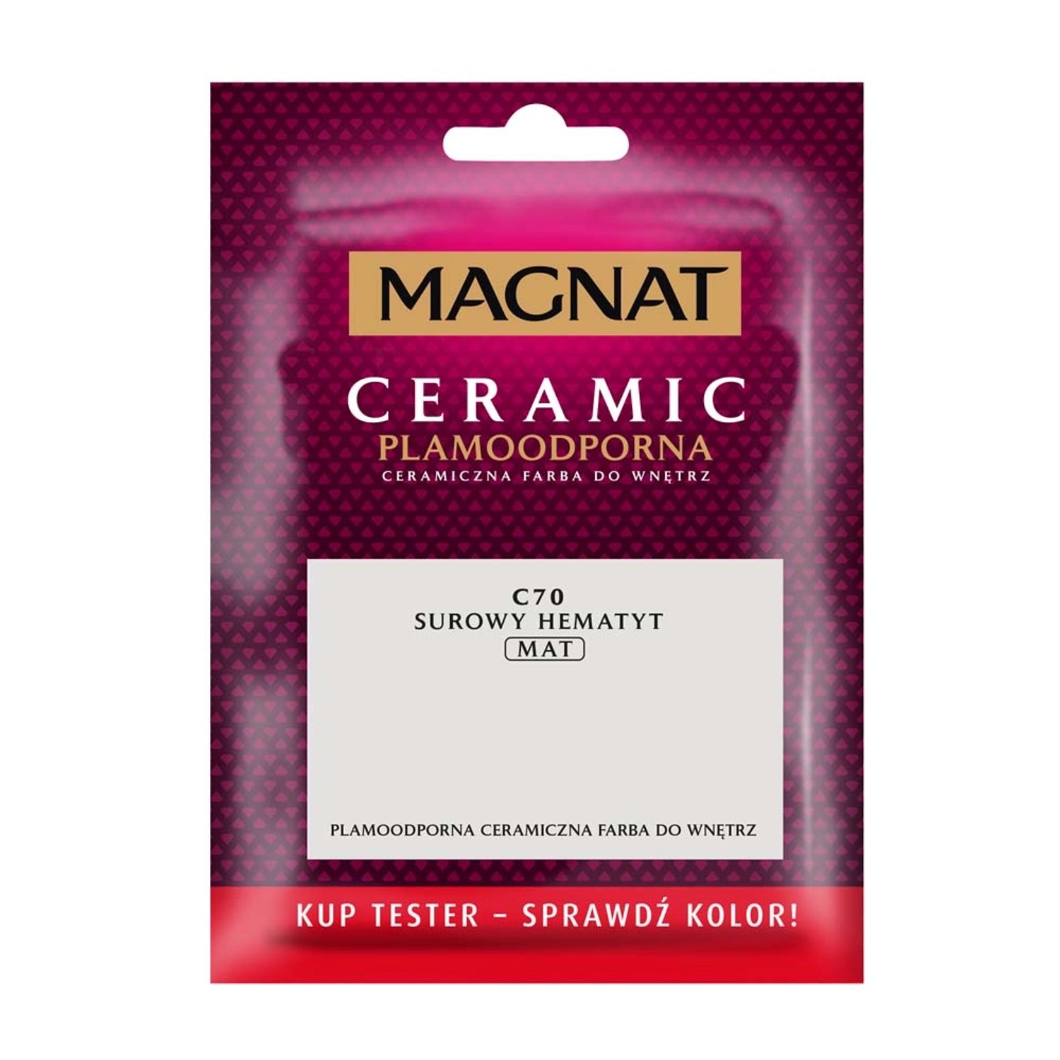 Tester farby Magnat Ceramic surowy hematyt 30 ml