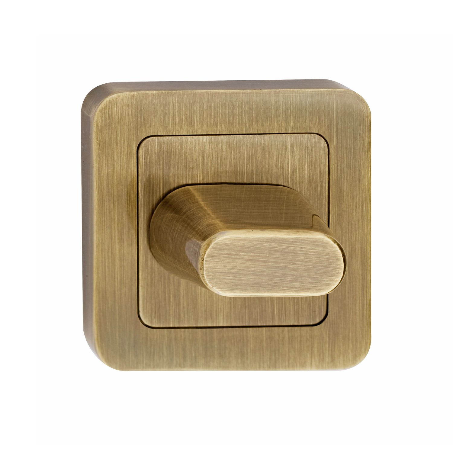 Metal-Bud Rozeta zaokrąglona WC patyna