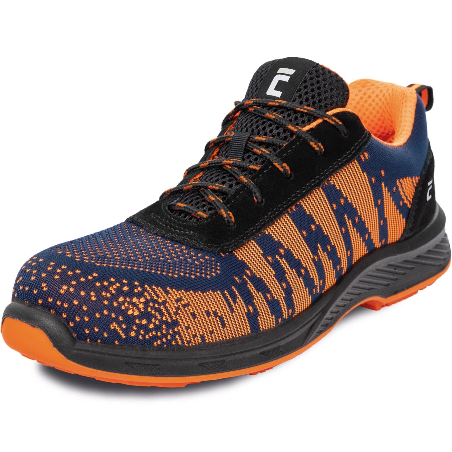 Półbuty robocze niebiesko-pomarańczowe, roz. 44