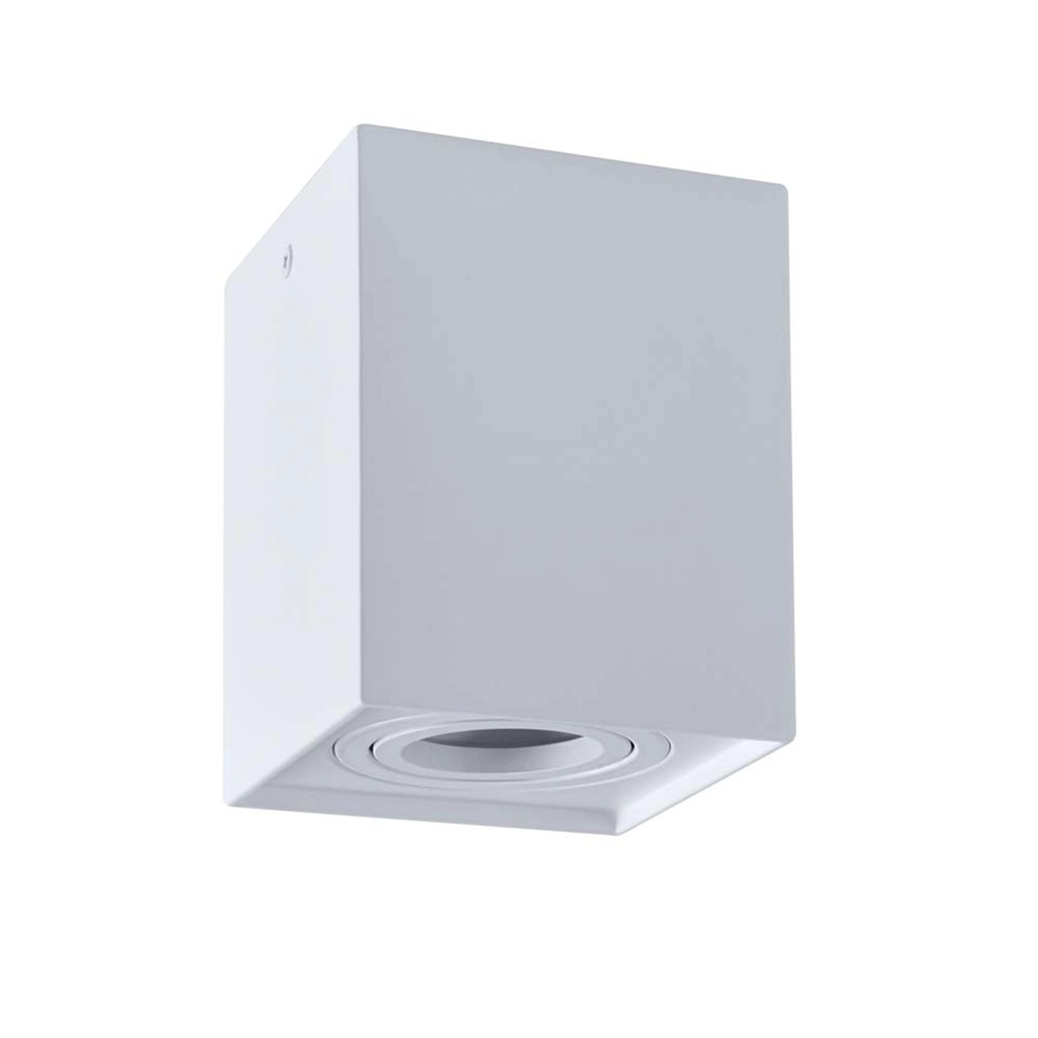 Polux Oprawa natynkowa HADAR Q1 kwadrat, biała GU10