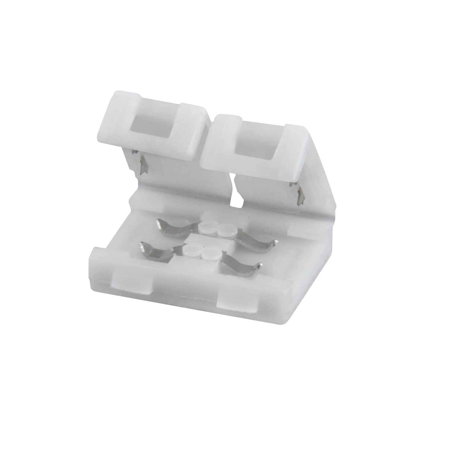 Polux Złączka do taśm LED dwustronna zatrzask 8 mm