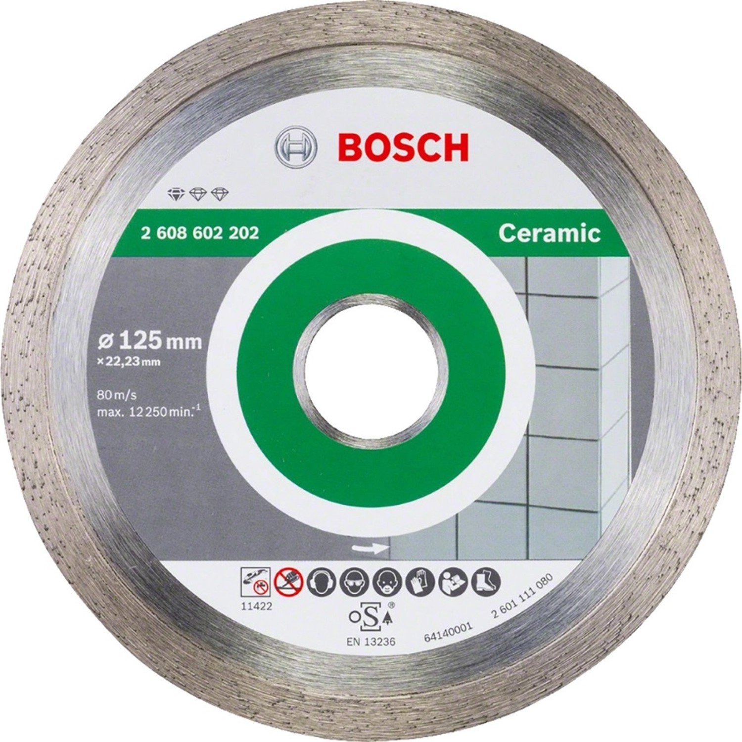 Bosch Professional Tarcza do cięcia ceramiki 125 mm
