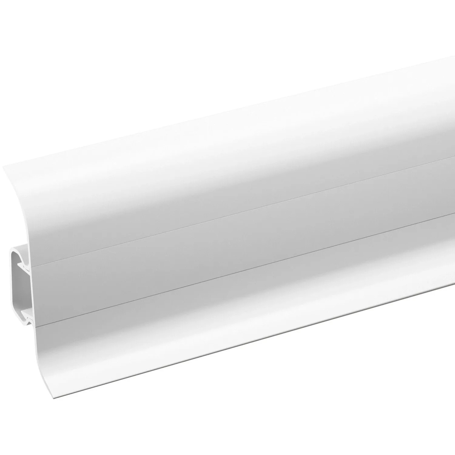 Cezar Listwa przypodłogowa Premium PVC Biały RAL9003 59x22x2200