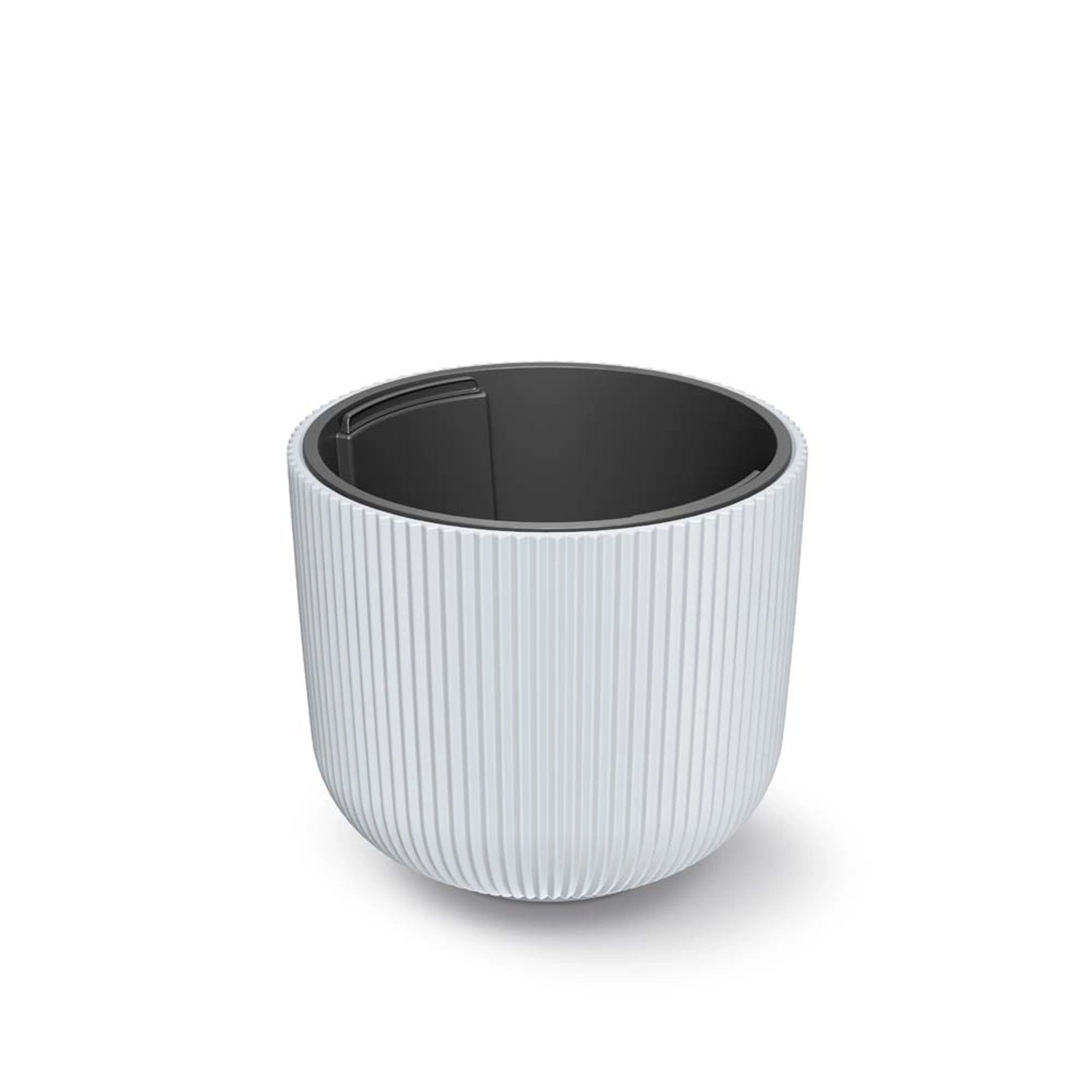 Doniczka Milly biała - 30 cm