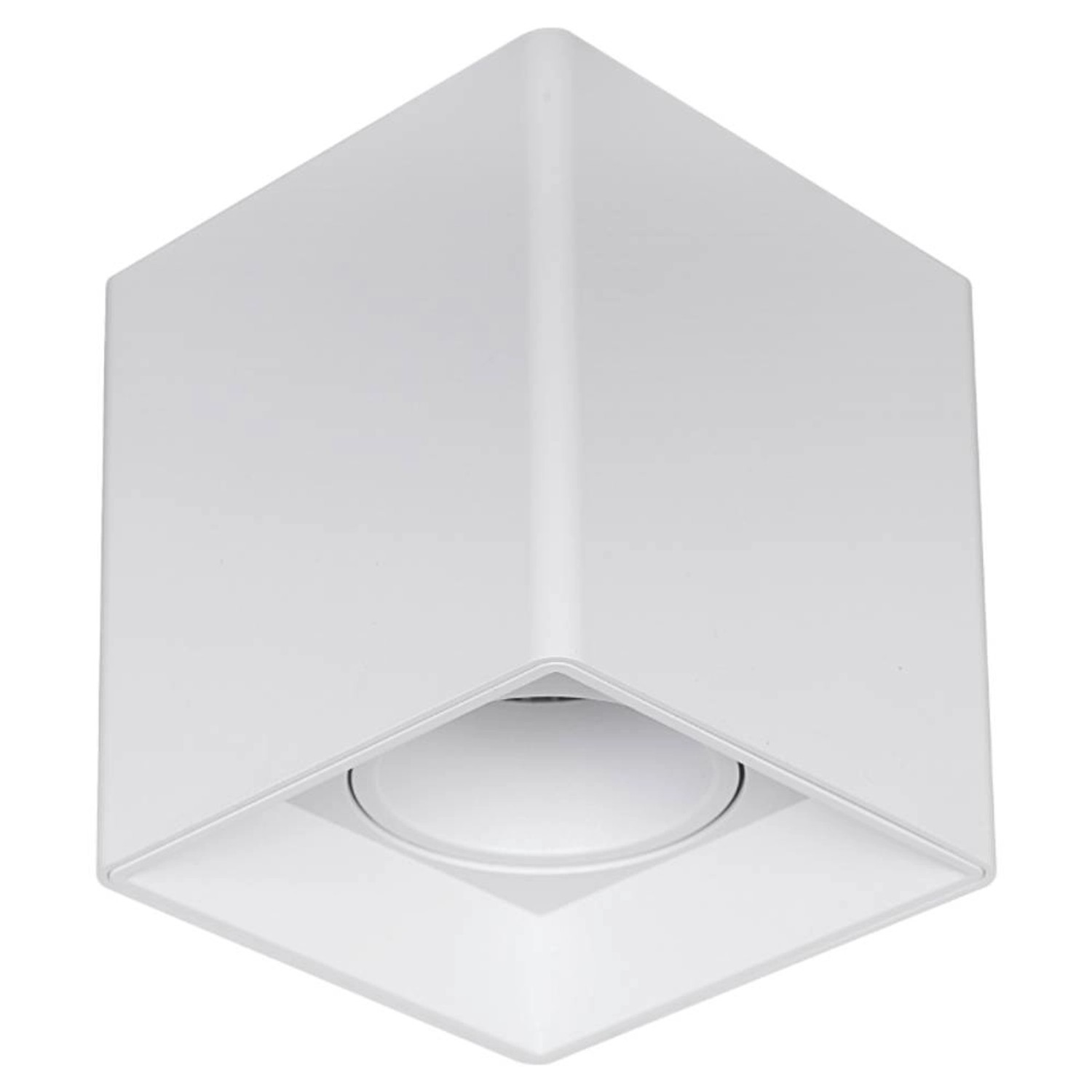 DPM Ramka do oprawy ruchoma GU10/MR16 natynkowa kwadrat biała