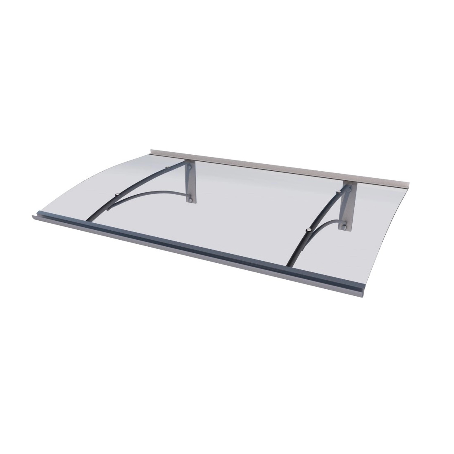 Gutta Zadaszenie Swing 160x90x27 cm efekt stali