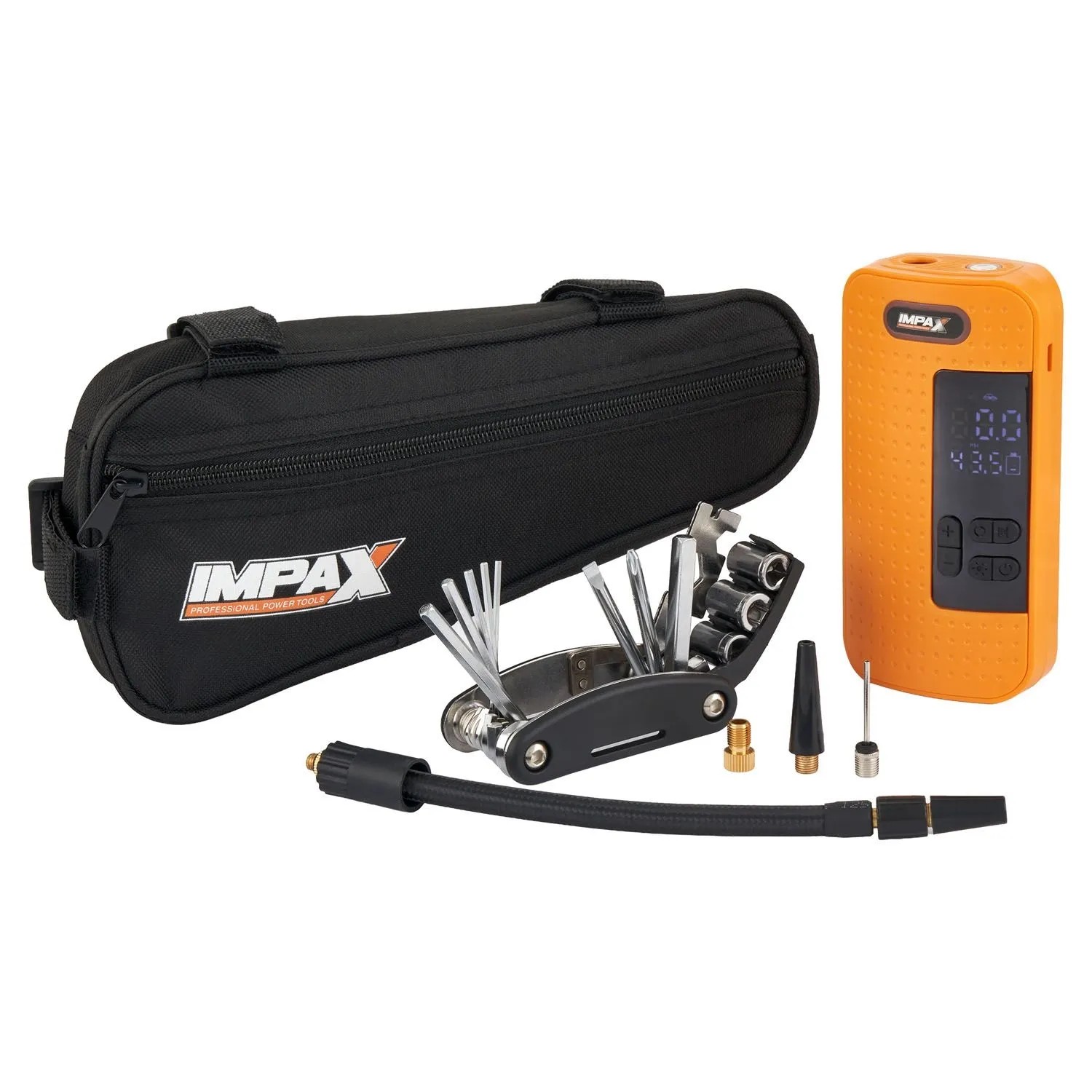 Impax Mini pompka rowerowa IMX8 8V