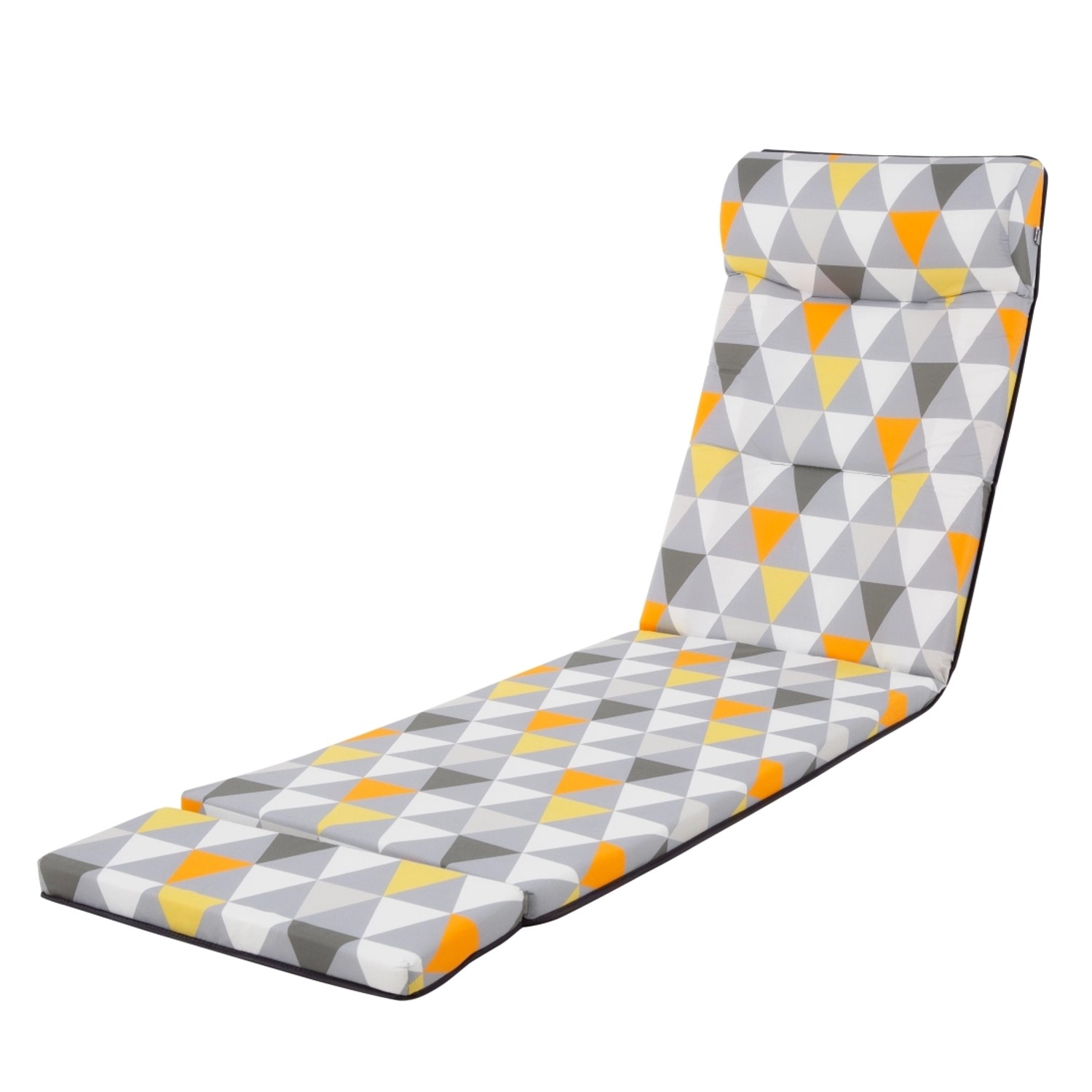 Poduszka na leżankę KOLORADO 2w1 pomarańczowa