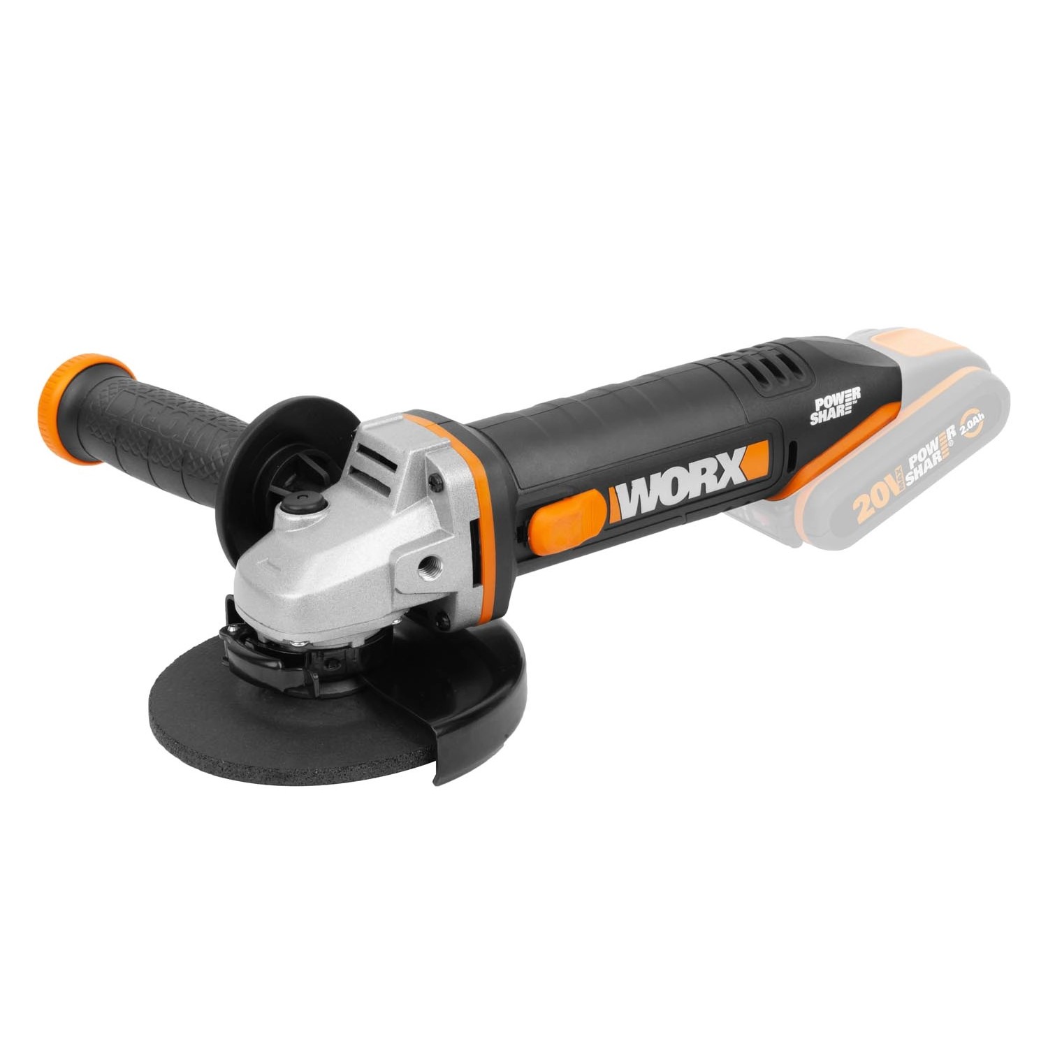 WORX Szlifierka kątowa WX803.9 20V 125 mm