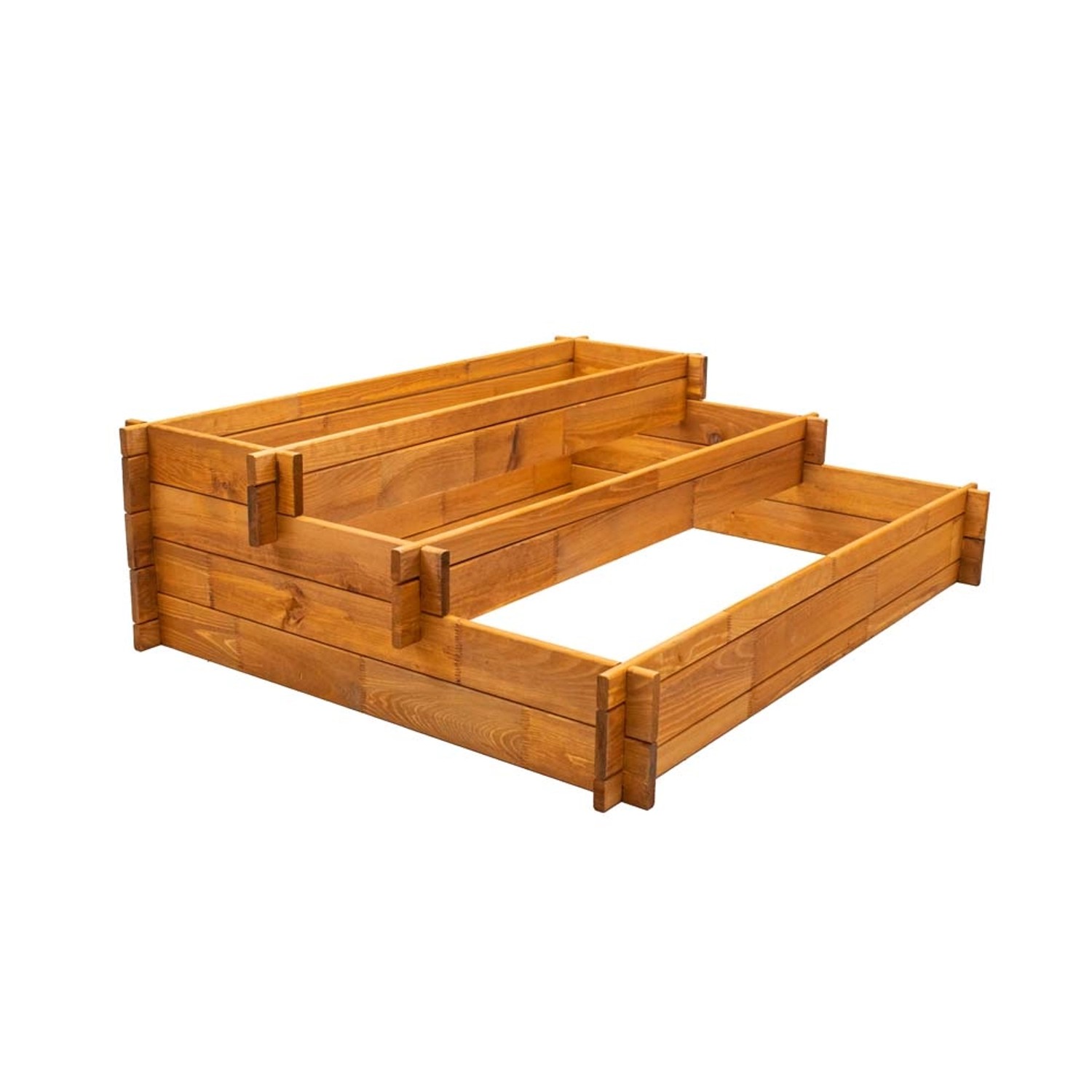 Grządka wzniesiona 3 piętrowa - 110 x 88 x 36 cm