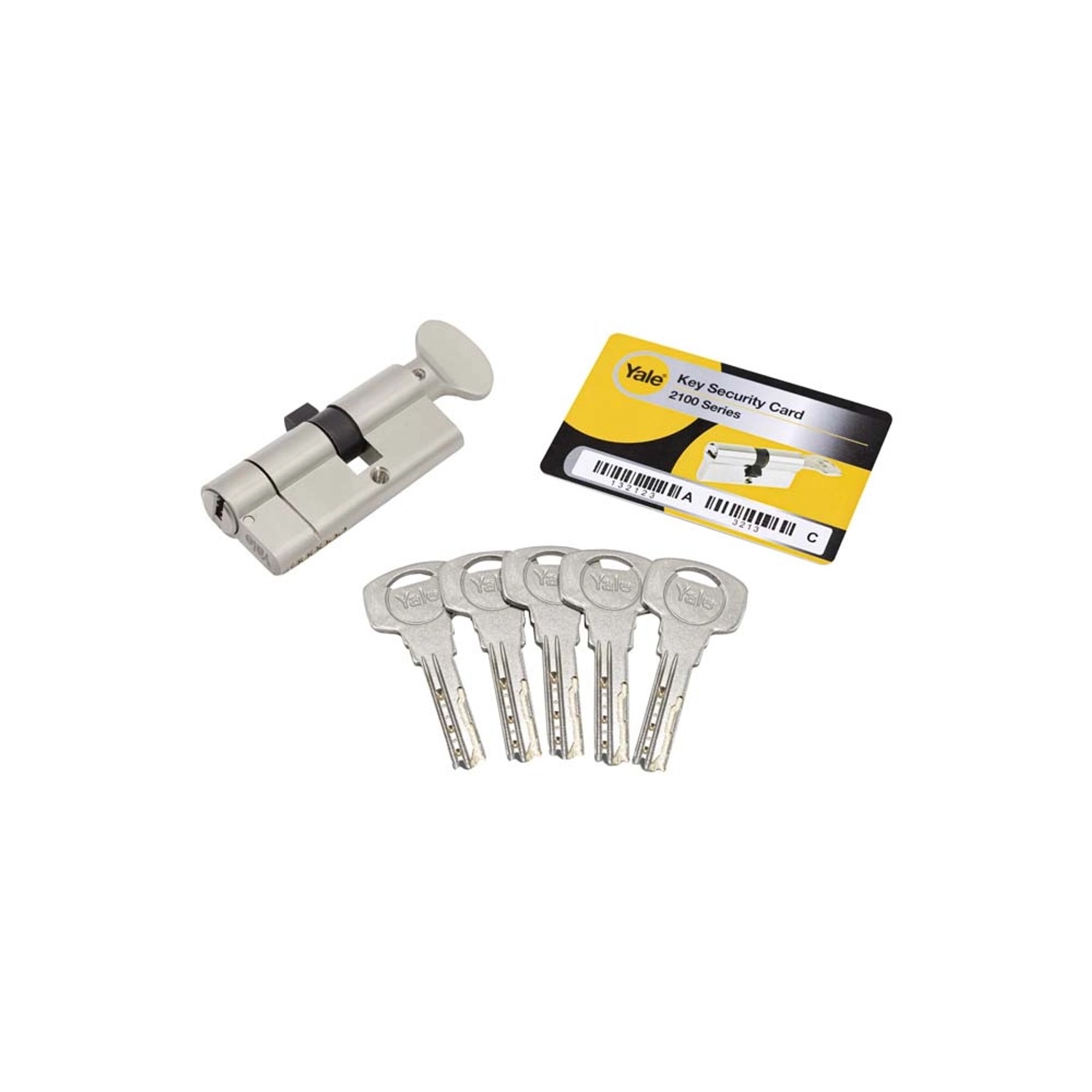 Wkładka YALE MAX mosiężna 35/35G