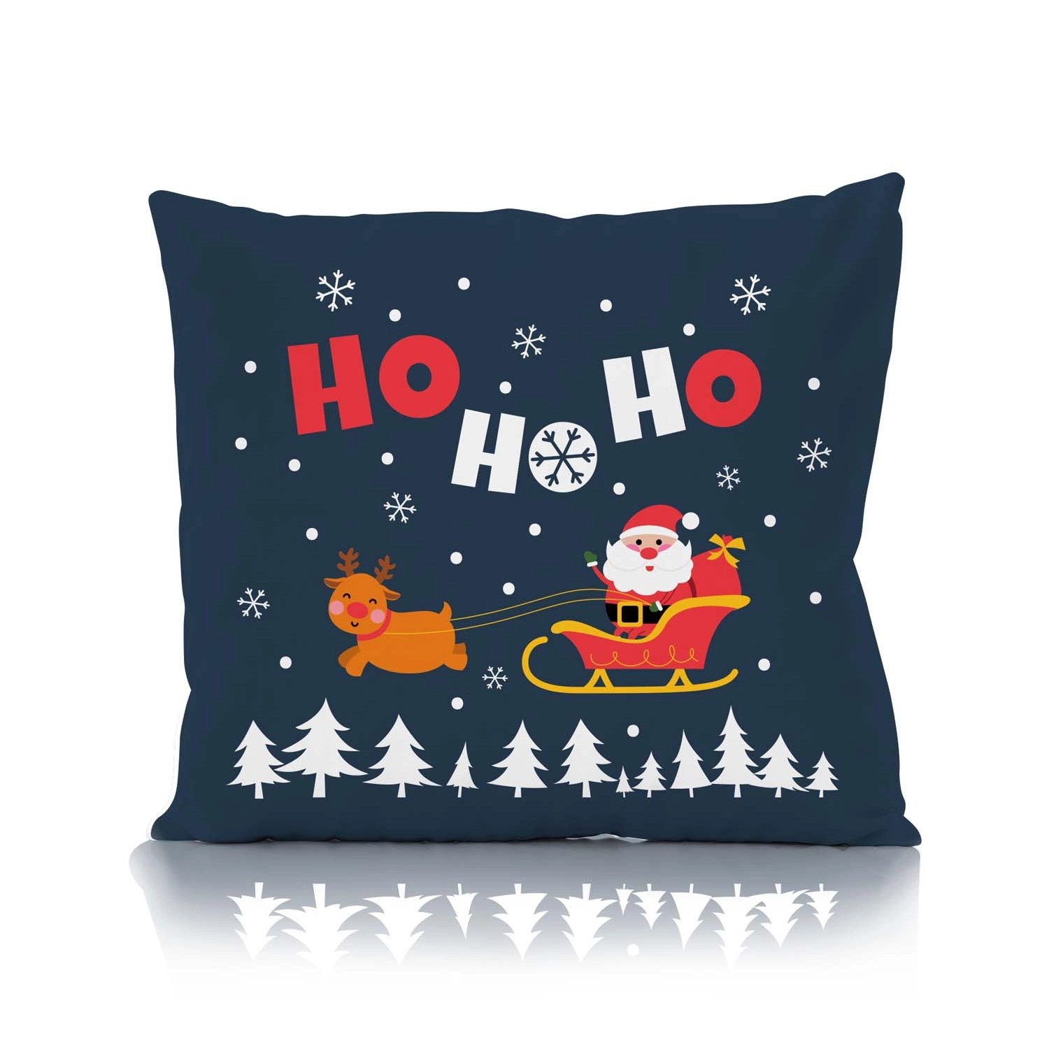 Faro Poszewka świąteczna HOLLY JOLLY 45x45 cm HoHoHo