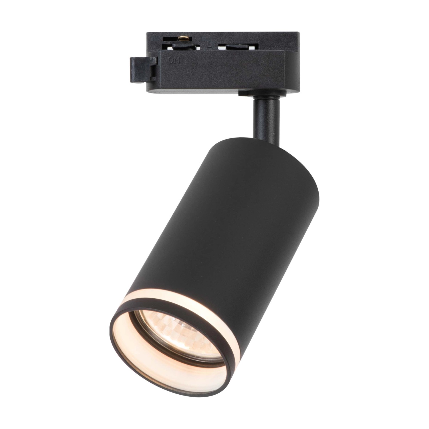 MiLAGRO Spot Pipe Ring Track 1xGU10 10W czarny