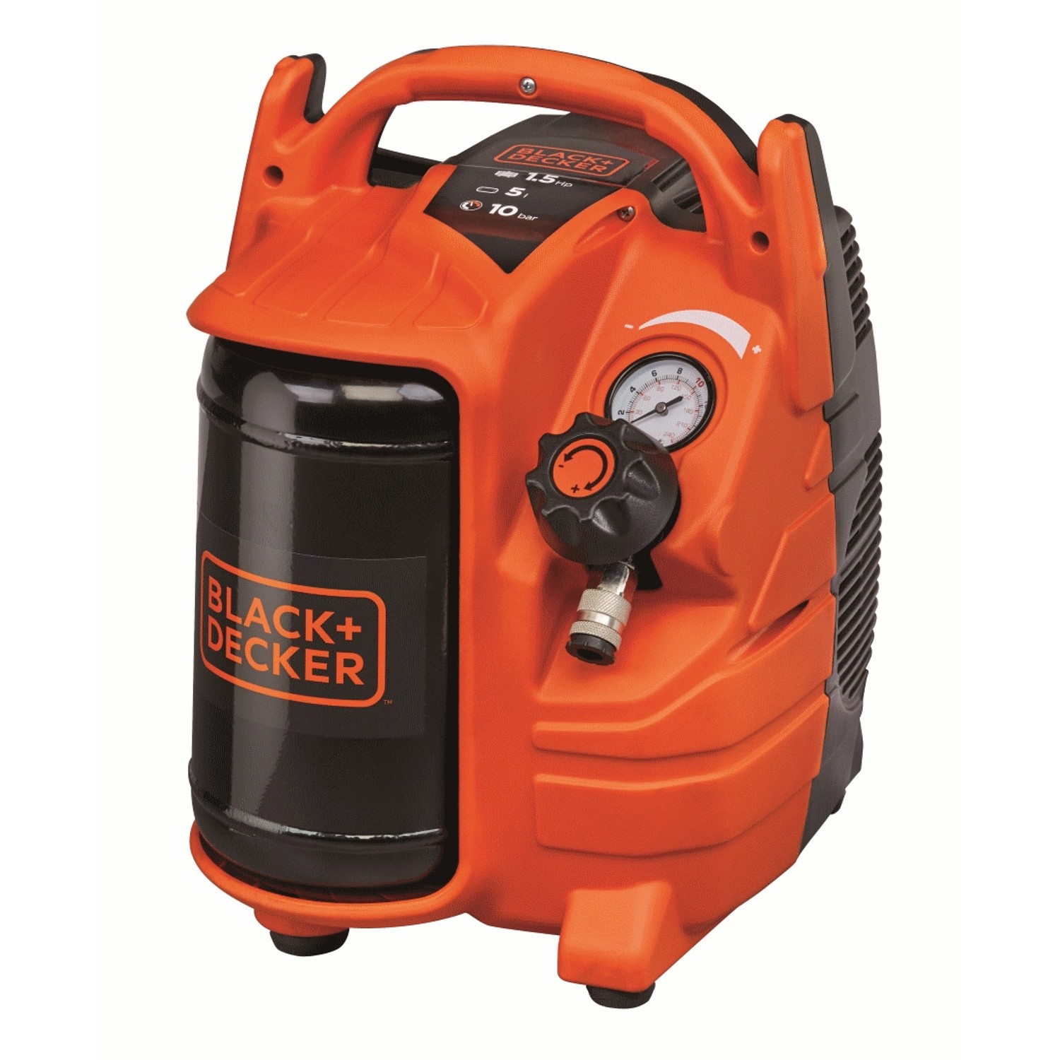 Black+Decker Kompresor bezolejowy 5L 10 bar