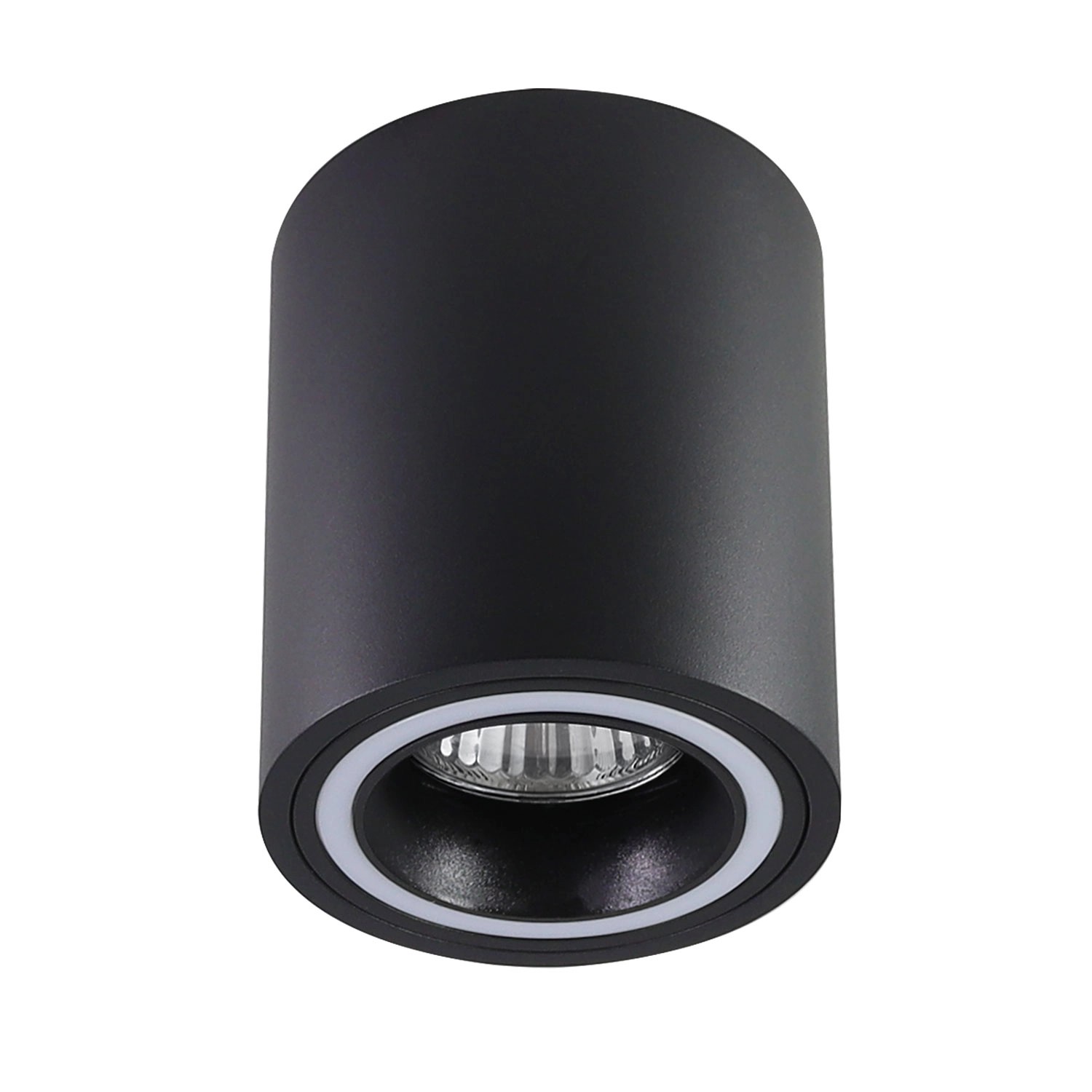Goldlux Oprawa natynkowa FALCO okrągła 1 x GU10 czarna
