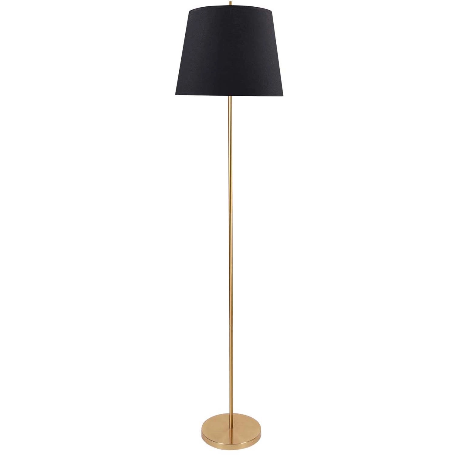 Goldlux Lampa podłogowa ELENA 1xE27 max. 20W czarno-złota