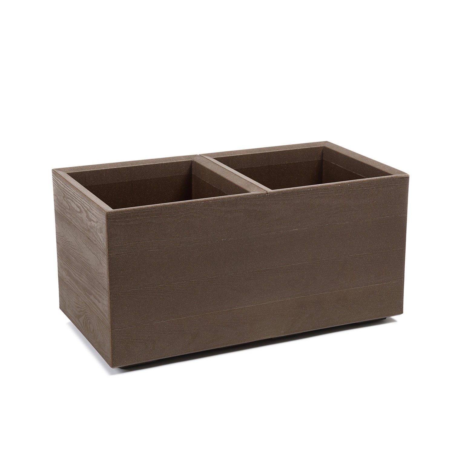 Kwietnik Karo deska espresso wym. 80x40 cm