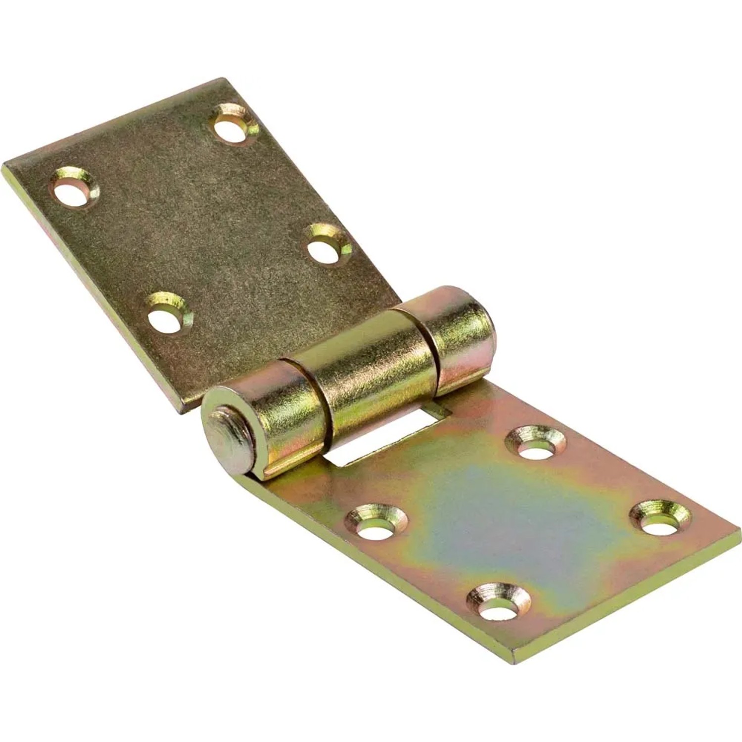 Zawias mocny 130 mm x 50 mm x 4 mm ocynkowany na żółto