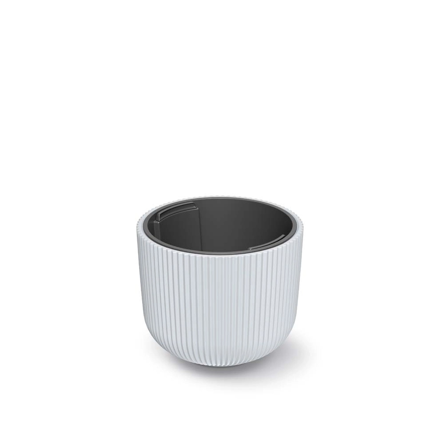 Doniczka Milly biała - 24 cm