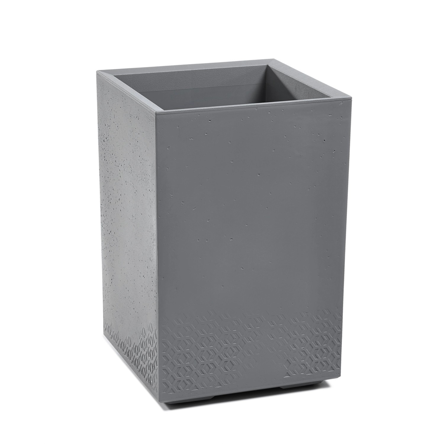 Kwietnik Karo beton szary recycled wym. 40x40x60 cm