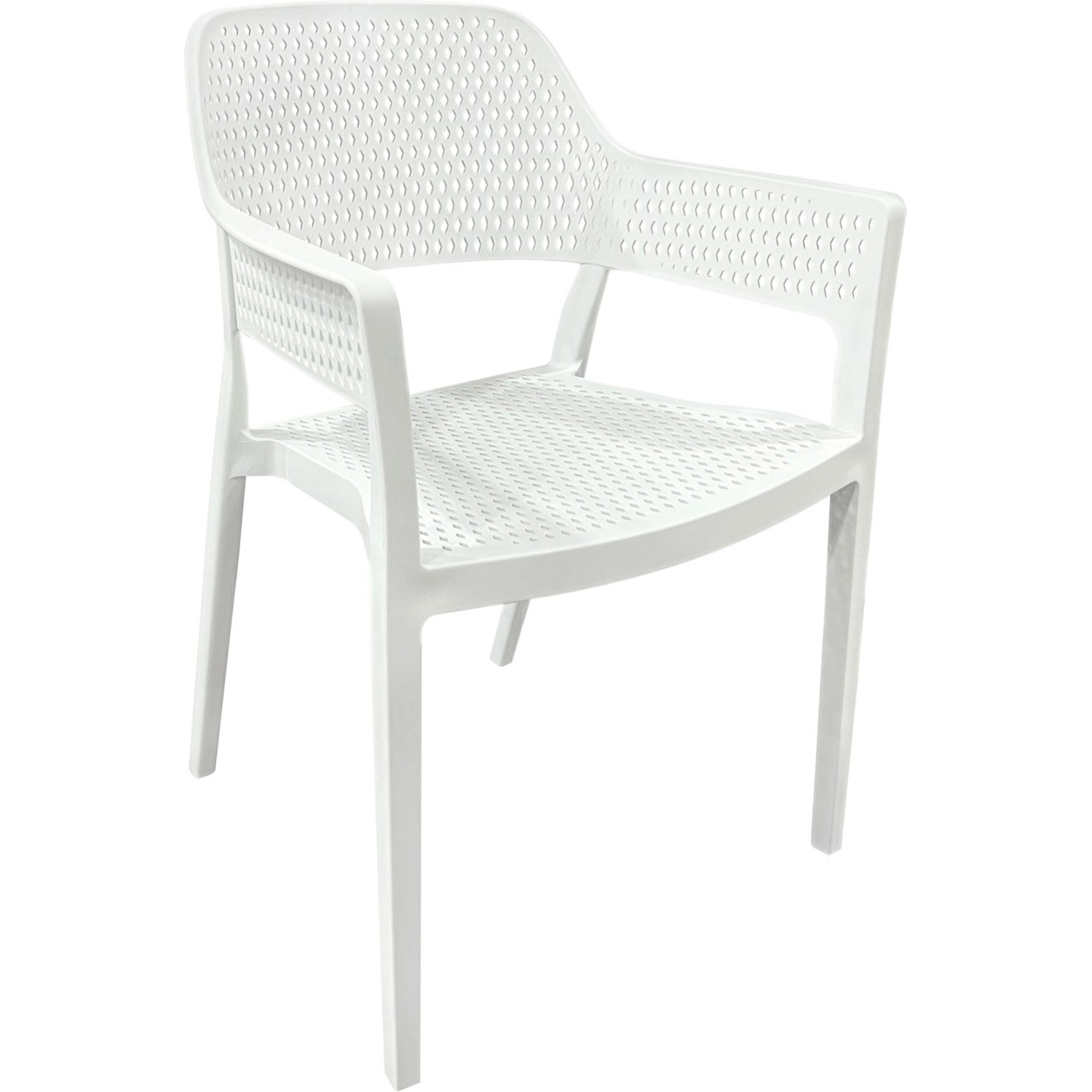 Krzesło ogrodowe MAIPU białe