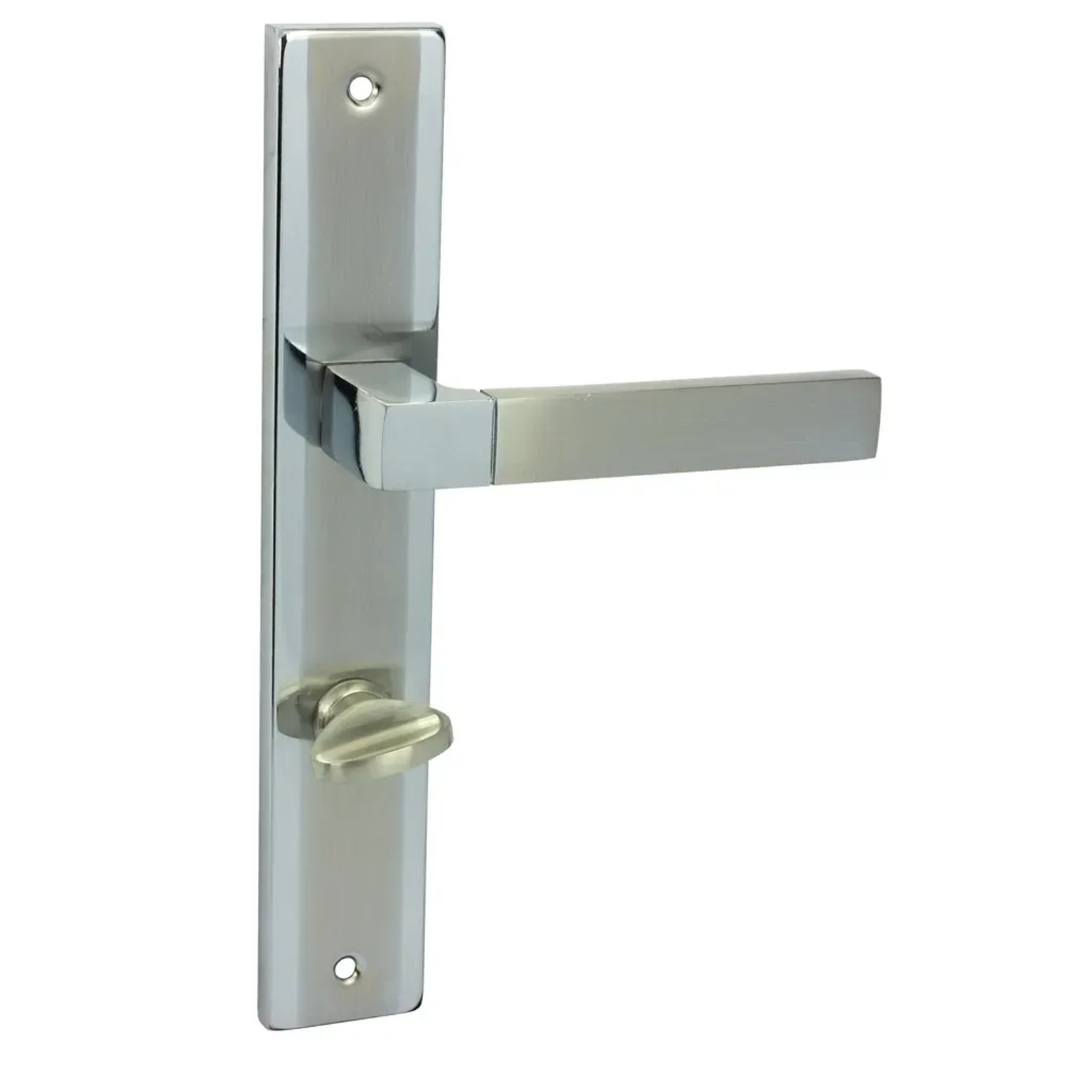 Domino Klamka Real szyld WC chrom nikiel